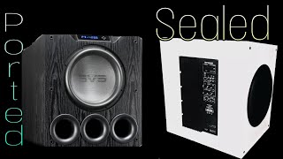 Going From a Ported to a SEALED Subwoofer  Rythmik G25hp [upl. by Chara]