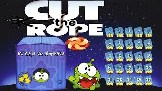 Cut The Rope 1 Season 3 16 Pillow Box Caja de Almohada 125 3 Stars JhoSeSaRo [upl. by Ellehcen]