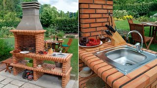 Construir una barbacoa con fregadero  Bricomania [upl. by Nnylecoj]