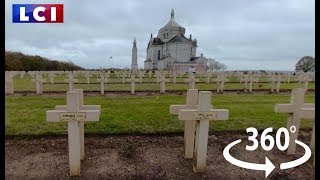 VIDÉO 360  NotreDame de Lorette la plus grande nécropole militaire de France [upl. by Felic]