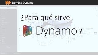 Para que sirve Dynamo [upl. by Auof]