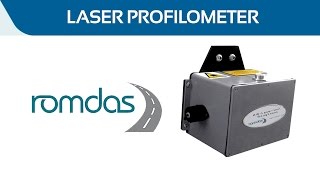 IRI Roughness Data Collection  ROMDAS Laser Profilometer [upl. by Noskcaj722]