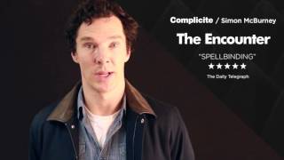 Benedict Cumberbatch Watch the Encounter Live Online  Complicite [upl. by Darsie]