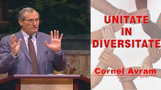 Cornel Avram  UNITATE IN DIVERSITATE  1 Corinteni 12 Predica [upl. by Hennessy]