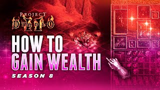 How to Gain Wealth on Project Diablo 2 PD2 [upl. by Ttnerb]