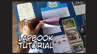 LAPBOOK  Tutorial [upl. by Solegnave]