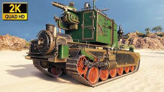 FV4005 Stage II  Powerful Steam Locomotive  World of Tanks [upl. by Eelannej]