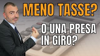 Nuova Irpef  MENO TASSE Per Tutti [upl. by Ejrog]