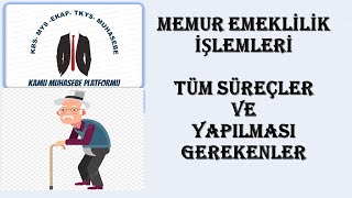 MEMUR EMEKLİLİK İŞLEMLERİ [upl. by Jepum820]