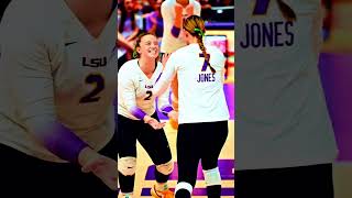 Not Jessica Jones of Marvel but instead the LSU Volleyball star SEC herstory GrowTheGame [upl. by Nogras]