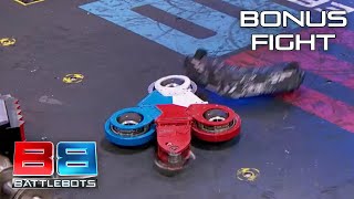 IS THIS THE MOST COMPLICATED BATTLEBOT EVER BUILT  BattleBots Bonus Fight Valkyrie v Triple Crown [upl. by Lana]