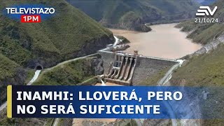 INAMHI Lloverá pero no será suficiente  Televistazo 1PM EnVivo🔴 [upl. by Novaat]