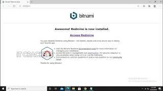 Open source Ticketing system  Bitnami Redmine  Download amp Installation in Windows  Part01 [upl. by Eyks]