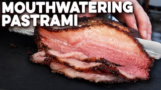 How to Smoke Corned Beef For Pastrami Sandwiches [upl. by Akehsat]