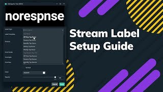 How to Set Up Streamlabs Stream Labels [upl. by Innor957]