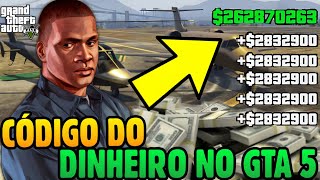 CÓDIGO DO DINHEIRO NO GTA 5 [upl. by Sairu]