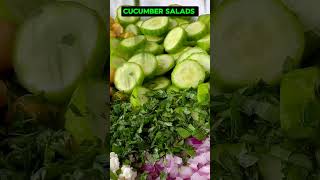 HOW TO PREPARE CUCUMBER SALADQUICK amp EASY [upl. by Myca245]