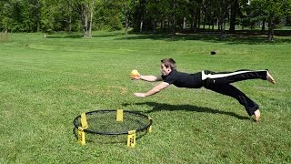 Spikeball Unboxing and How to set up the net [upl. by Ayanet]