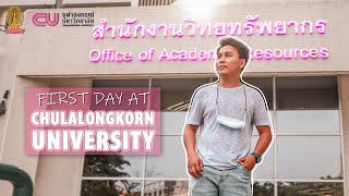 First day at Chulalongkorn University  Chula Campus Tour [upl. by Redna]