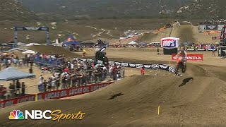 Pro Motocross Round No 1 Fox Raceway I  EXTENDED HIGHLIGHTS  52921  Motorsports on NBC [upl. by Lichter]