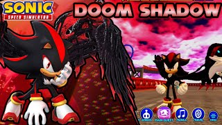 DESBLOQUEANDO O DOOM SHADOW NO SONIC SPEED SIMULATOR sonicspeedsimulator shadowthehedgehog [upl. by Scherman131]