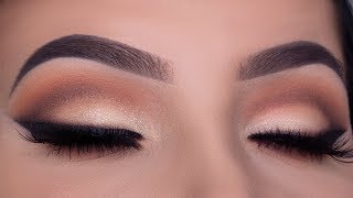 The Perfect Bridal Eye Makeup Tutorial  Wedding Drugstore Makeup [upl. by Eecal]