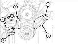 Jeep wrangler and Dodge Charger 36 Timing chain installation and Timing marks [upl. by Reibaj325]