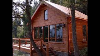 Log Cabin Floor Plan Design for Small Budgets by Caribou Creek Log amp Timber Homes [upl. by Hulbard]