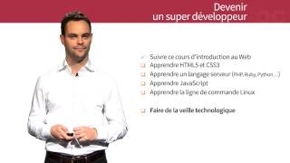 Comprendre le Web Comment devenir développeur web [upl. by Eidde]