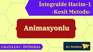 İntegralde Hacim Kesit Metodu [upl. by Gipson]