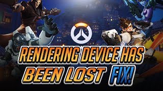 How to Fix quotRendering device has been lostquot in Overwatch  2025 Solution [upl. by Ajdan]