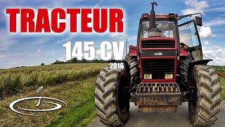 Le CASE IH 1455 XL un tracteur de tête  2016 [upl. by Tod796]