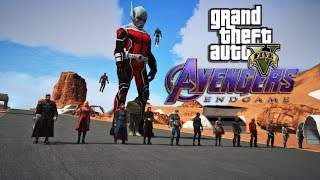 AVENGERS ENDGAME BATTLE WHATEVER IT TAKES GTA 5 PC MODS [upl. by Kris]