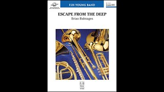 Escape from the Deep by Brian Balmages Band  Score amp Sound [upl. by Liliane]