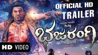 BAJARANGI Official Trailer  Dr Shivarajkumar  Aindrita Ray  Arjun Janya  AHarsha [upl. by Aiuqram]