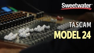 Tascam Model 24 Mixer Demo [upl. by Rodger801]