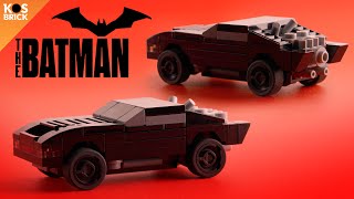 Lego The Batman 2022 Batmobile Mini Vehicles Tutorial [upl. by Nnaylloh]