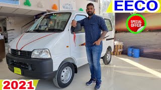 Maruti Suzuki EECO 2021  Petrol CNG  AC Van On Road Price Mileage Specifications Hindi Review [upl. by Aloke725]