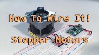 How To Wire It Stepper Motors [upl. by Sialac289]