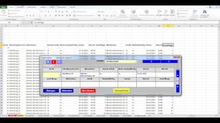 Datenbanken in Excel aus flexibler Eingabemaske erstellen Unfallstatistik [upl. by Enelhtac]