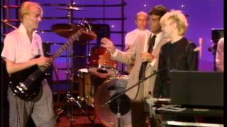 Dick Clark interviews A Flock of Seagulls  American Bandstand 1982 [upl. by Cerf]