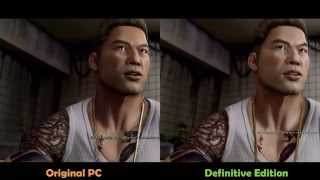 Sleeping Dogs Definitive Edition PC vs Sleeping Dogs PC [upl. by Binetta738]