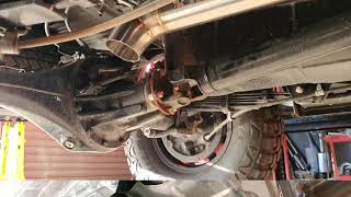 Mitsubishi Triton DPF back exhaust [upl. by Ottinger339]