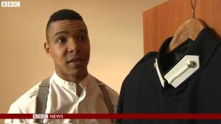 From a Tottenham estate to Sandhursts highest honour BBC News [upl. by Nosnek]