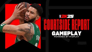 NBA 2K25  Gameplay Courtside Report with Mike Wang [upl. by Nyved]