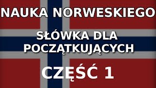 Nauka norweskiego dla początkujących  słówka część 1 [upl. by Neih]