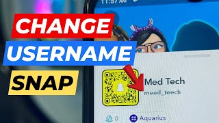 How to Change Username in Snapchat 2024 [upl. by Drageruaeb]