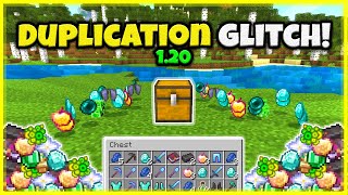 NEW DUPLICATION XP GLITCH 100 SURVIVAL In Minecraft Bedrock 120 [upl. by Navarro]