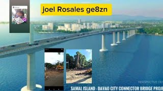 samal island Davao connector bridge sidc project update 111624 [upl. by Joleen]