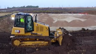 Cat® D4 Dozer Fills in Around Footings [upl. by Volpe]